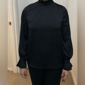 H&M black blouse